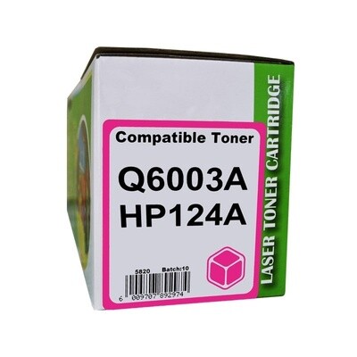 HP Q6003A-HP124 Magenta Toner Compatible