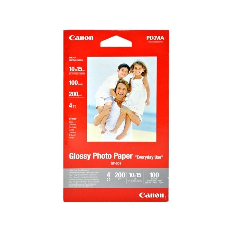 Photo Paper Canon (Gloss) 4x6 - 200g - Pack Of 100
