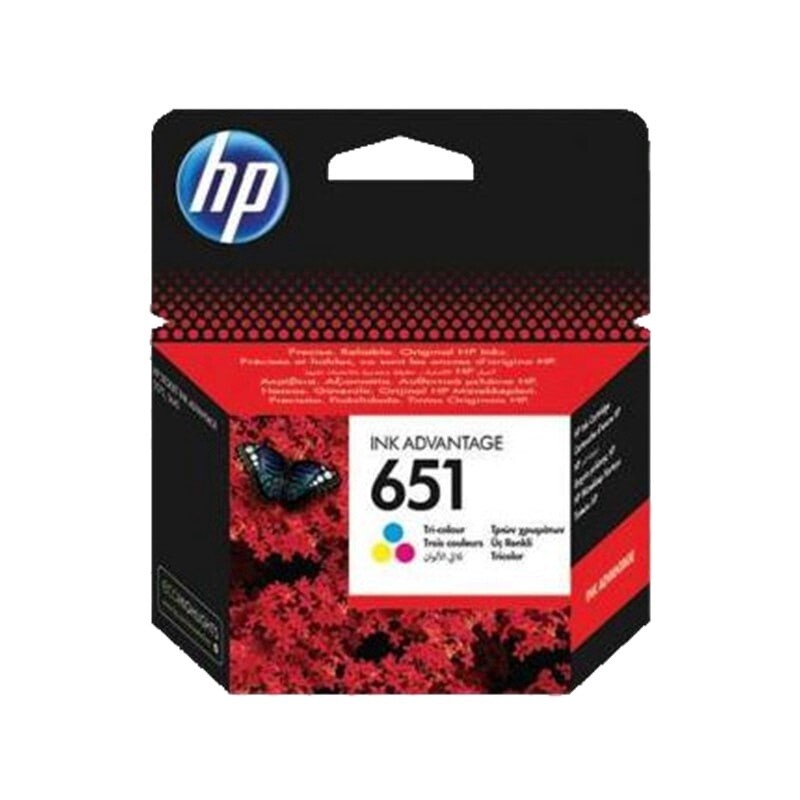 HP 651 Tri-Colour Ink Original