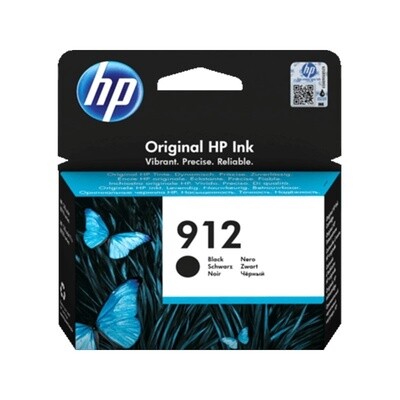 HP 912 Black Ink Original
