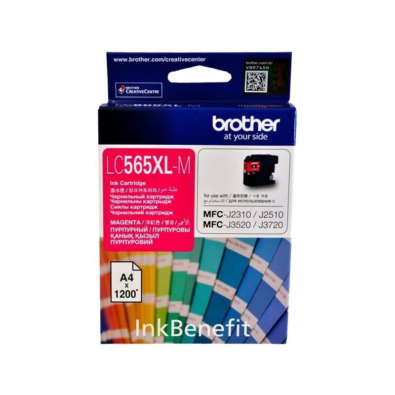 Brother LC 565 XL Magenta Ink Original