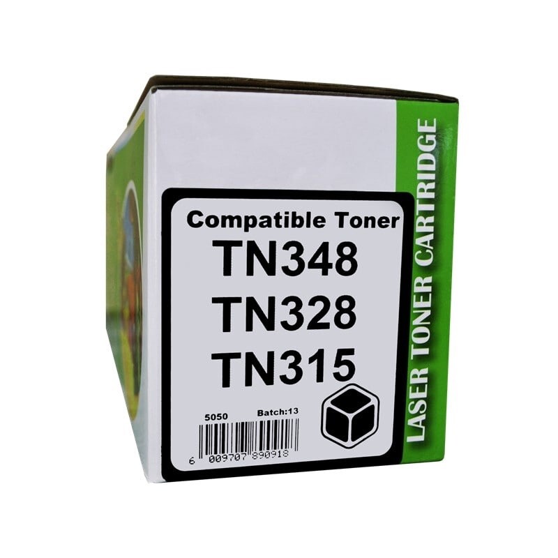 Brother TN 348 / 328 / 315 Black Toner Compatible