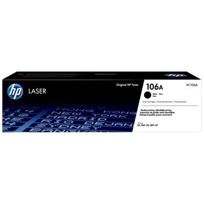 HP W1106A-HP106A Black Toner Original