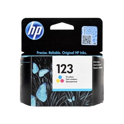 HP 123 Tri-Colour Ink Original
