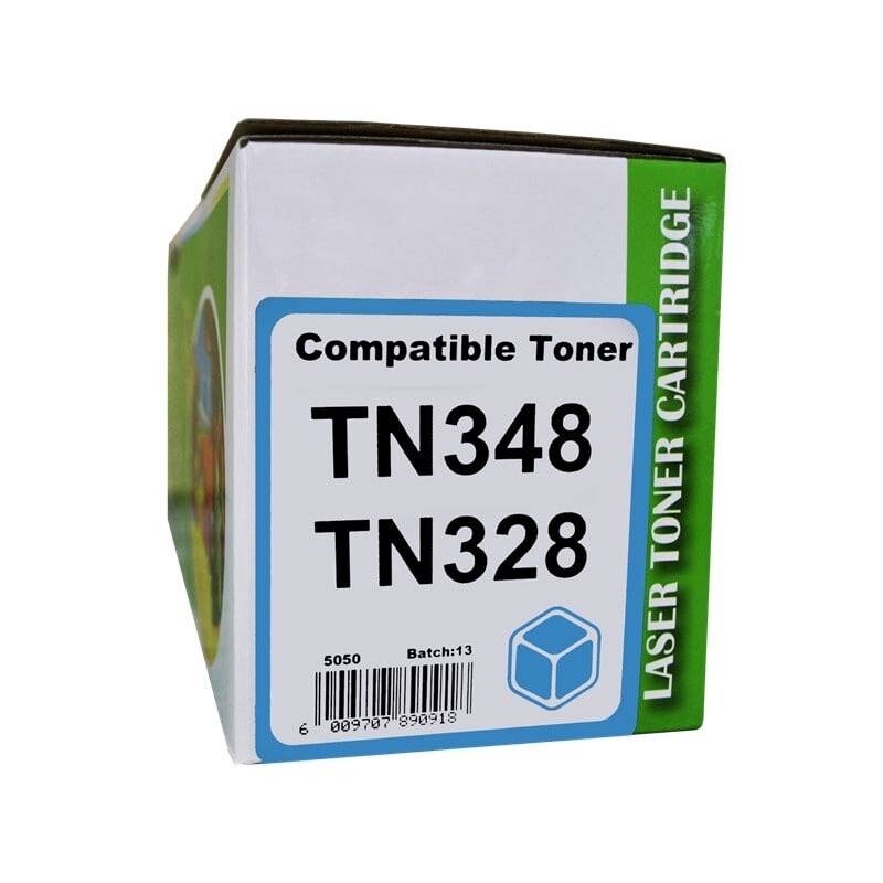 Brother TN 348 / 328 Cyan Toner Compatible