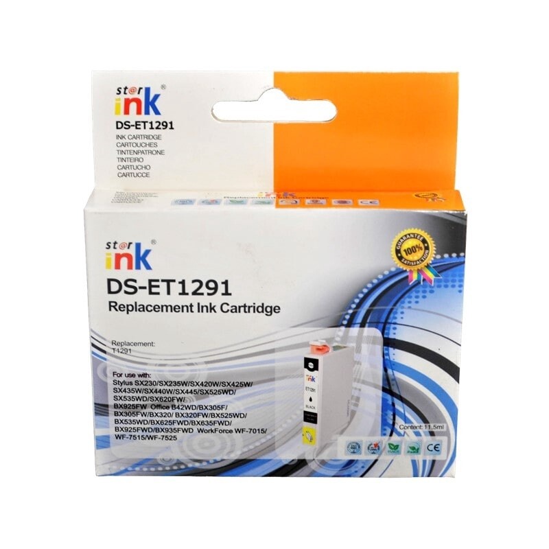 Epson T 1291 Black Ink Compatible