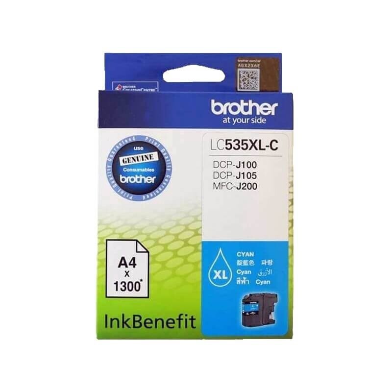 Brother LC 535 XL Cyan Ink Original