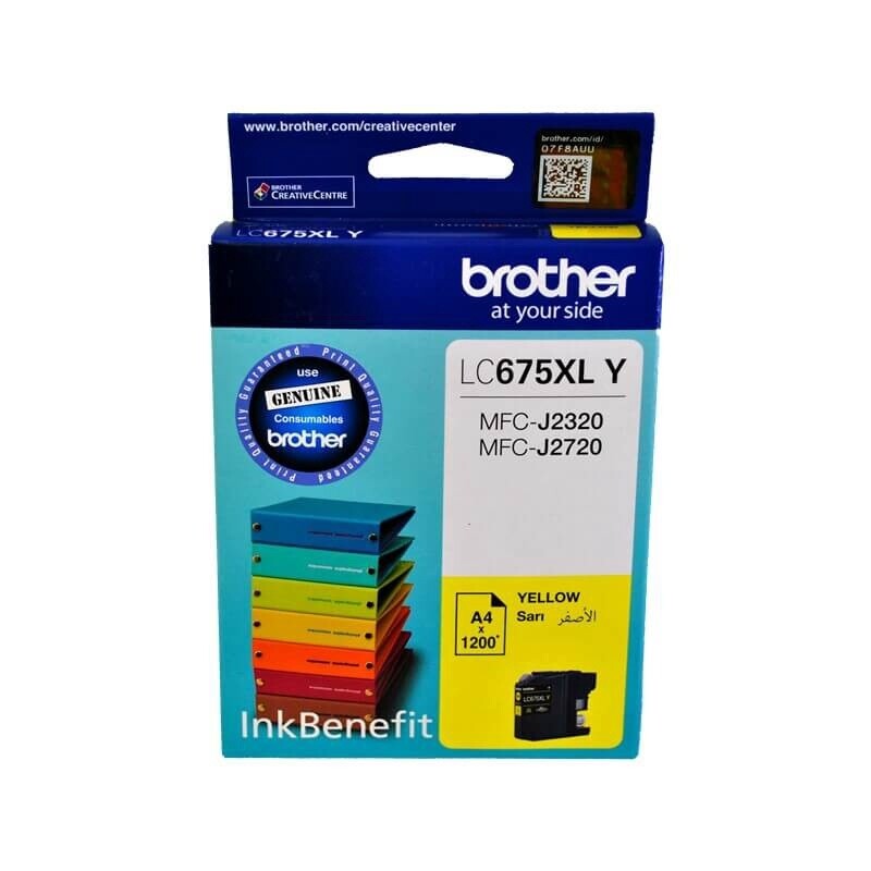 Brother LC 675 XL Yellow Ink Original