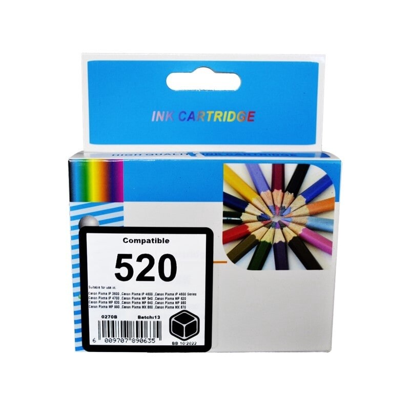 Canon PG 520 Black Ink Compatible