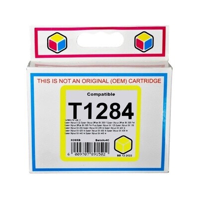 Epson T 1284 Yellow Ink Compatible