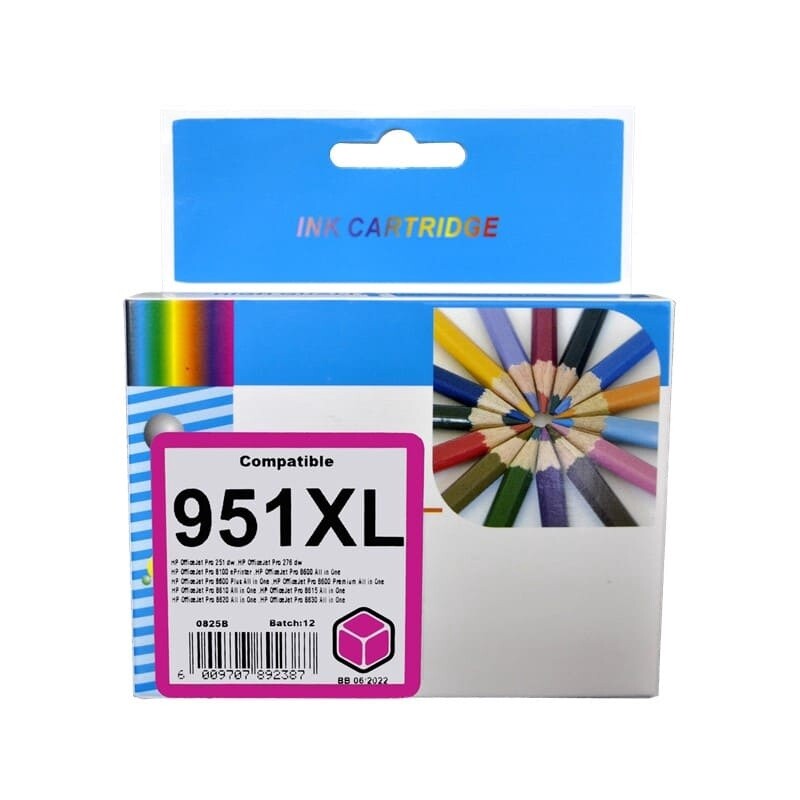 HP 951 XL Magenta Ink Compatible