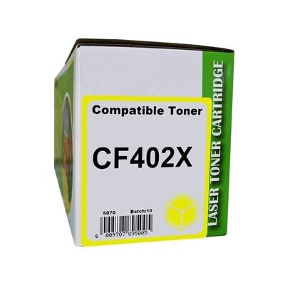 HP CF402X Yellow Toner Compatible