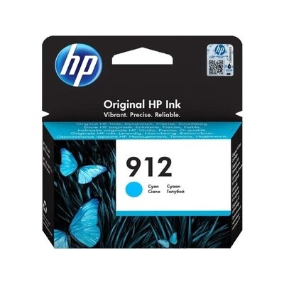 HP 912 Cyan Ink Original