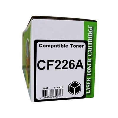 HP CF226A - HP26A Black Toner Compatible