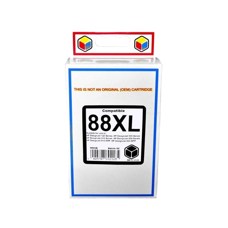 HP 88 XL Black Ink Compatible