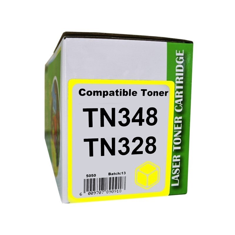 Brother TN 348 / 328 Yellow Toner Compatible