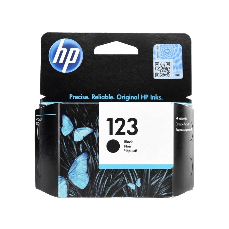 HP 123 Black Ink Original