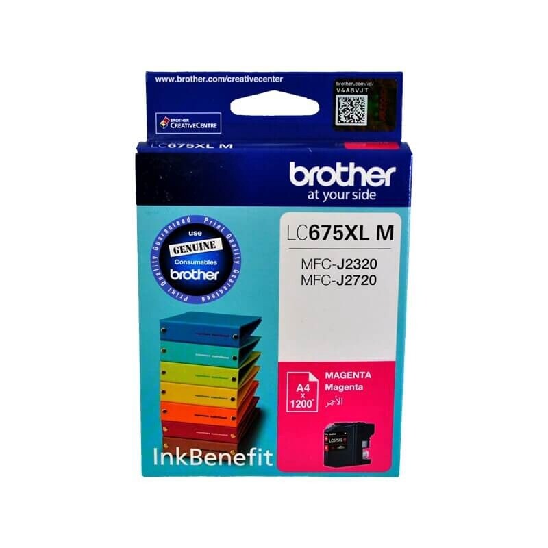 Brother LC 675 XL Magenta Ink Original