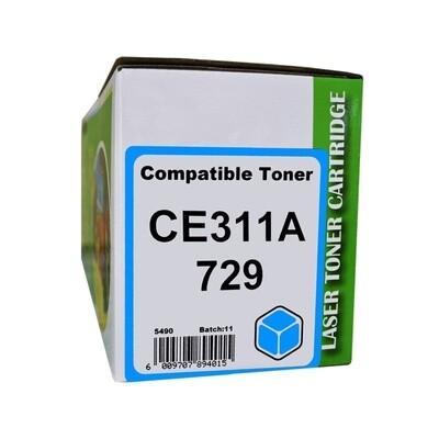HP CE311A-HP 126A Cyan Toner Compatible