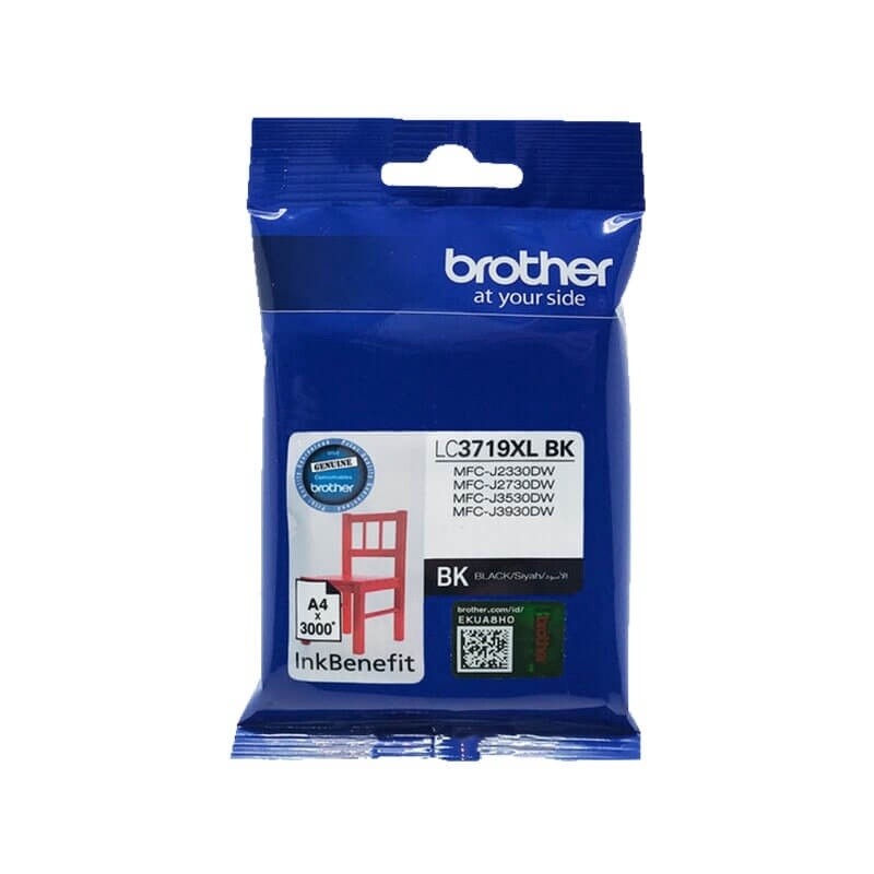 Brother LC 3719 XL Black  Ink Original