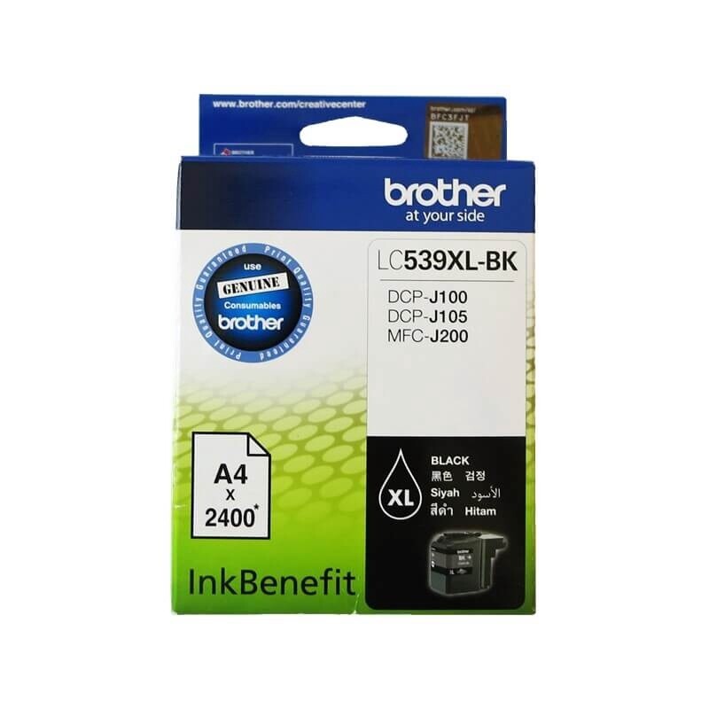 Brother LC 539 XL Black Ink Original
