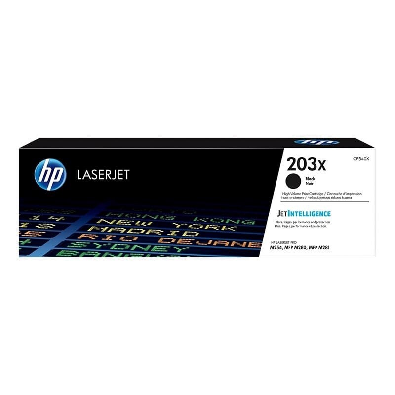HP CF540X - HP 203X Black Toner Original
