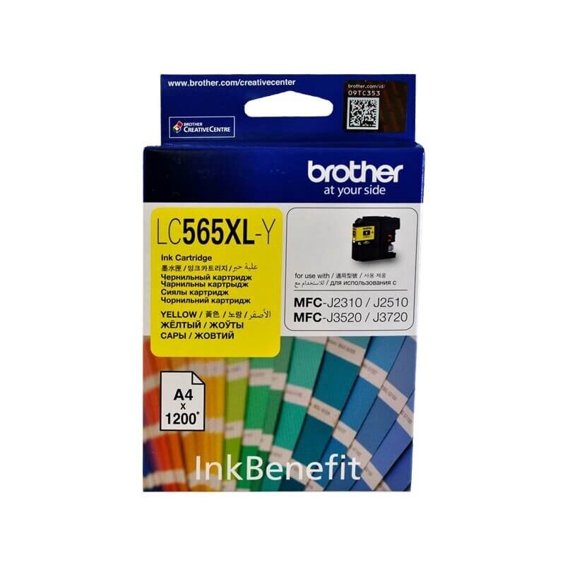 Brother LC 565 XL Yellow Ink Original