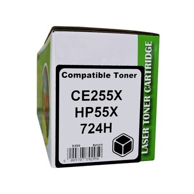 HP CE255X-HP55X Black Toner Compatible
