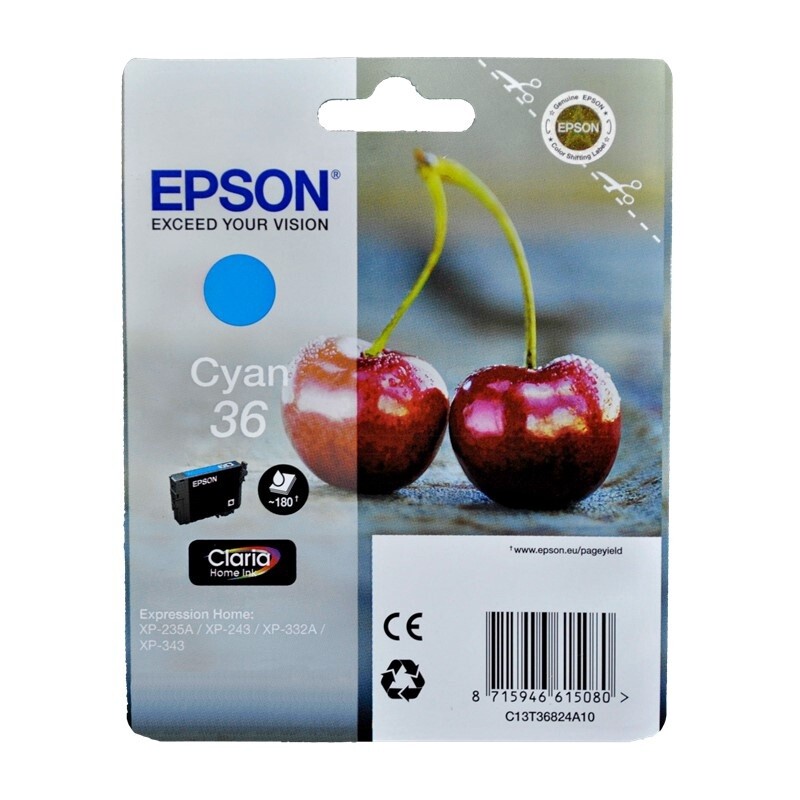Epson 36 Cyan Ink Original