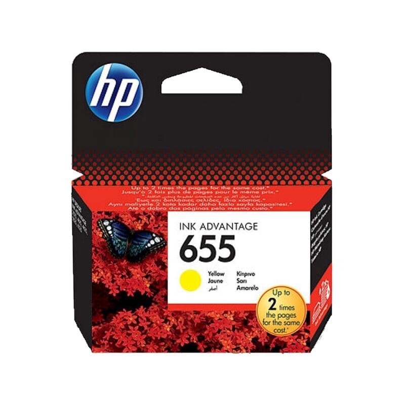 HP 655 Yellow Ink Original