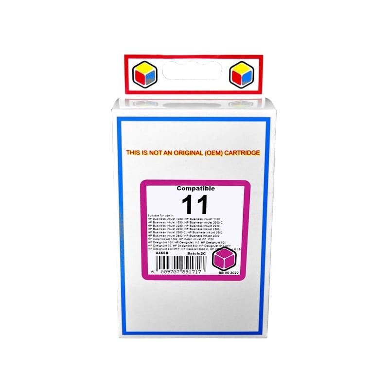 HP 11 Magenta Ink Compatible