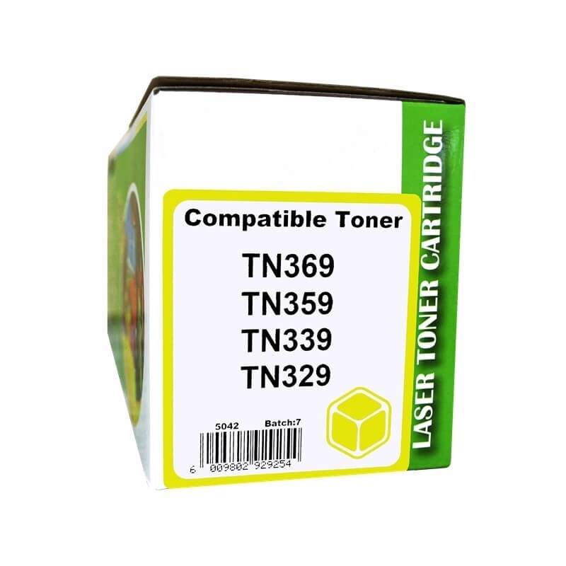 Brother TN369/359/339/329 Yellow Toner Compatible