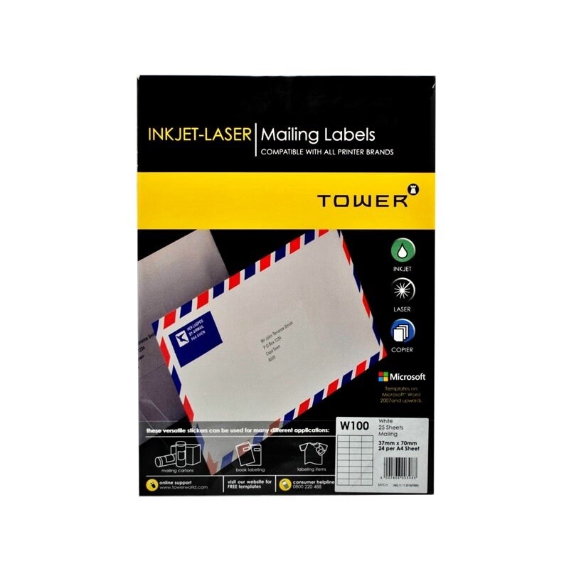 A4 (Mailing) Label Sheet