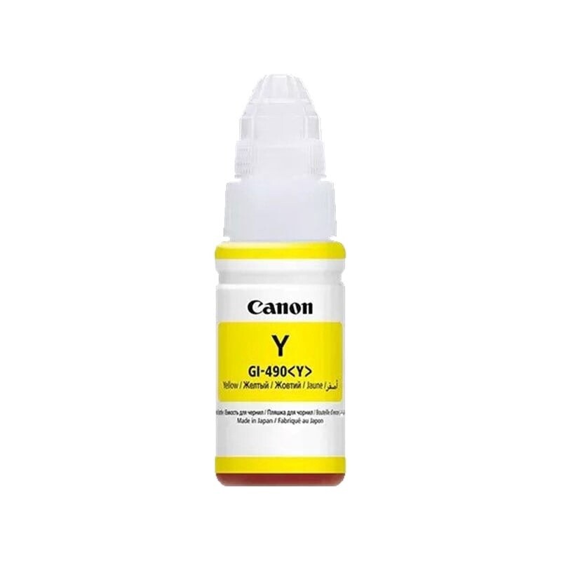 Canon GI 490 Yellow 70ml Ink Original