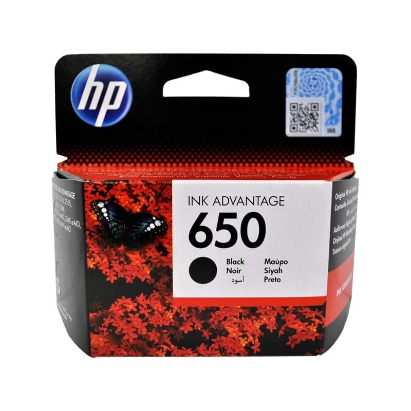 HP 650 Black Ink Original