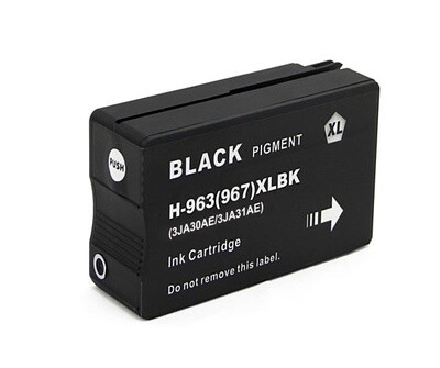 HP 963 XL Black Remanufactured