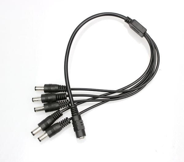 Female To  5x Male DC Cable - Single