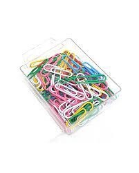 Paper Clips Colour 33mm Pack Of 60