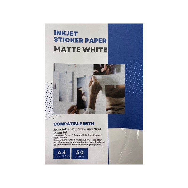 Matte Sticker Paper
