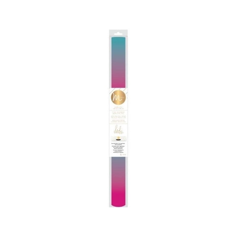 Heat Activated Foil, Colour: Pink Rainbow