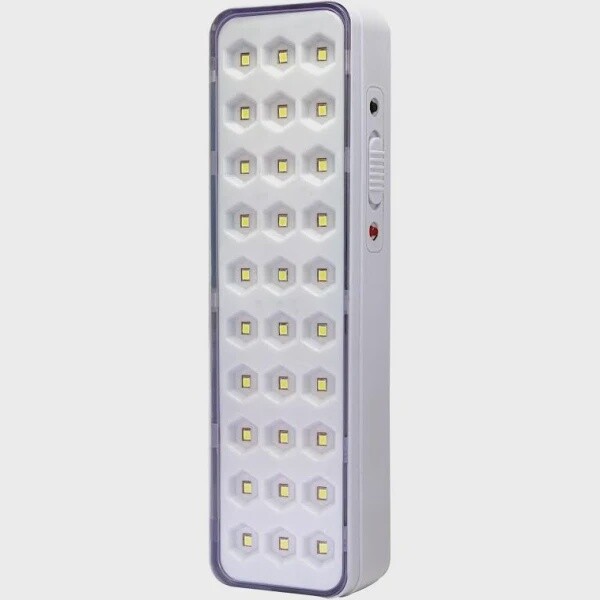 Switched 30 LED Emergency Light AC 150 Lumen -White