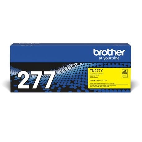 Brother TN277 Yellow Toner Original