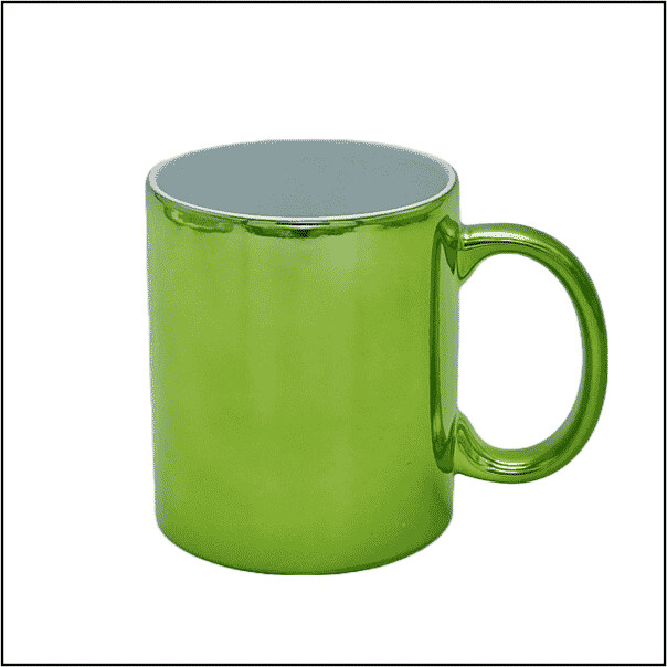 Sublimation Mug ( Plated ) Green Single