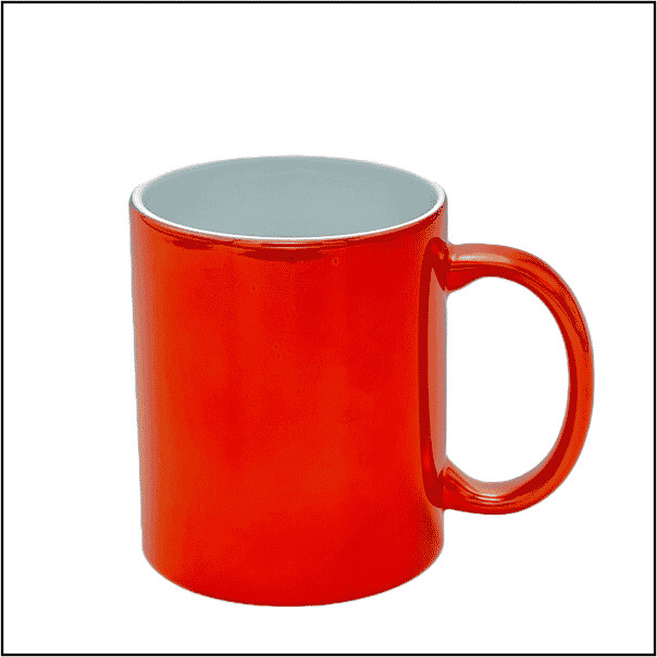 Sublimation Mug ( Plated ) Orange Single