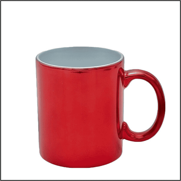 Sublimation Mug ( Plated ) Red Single