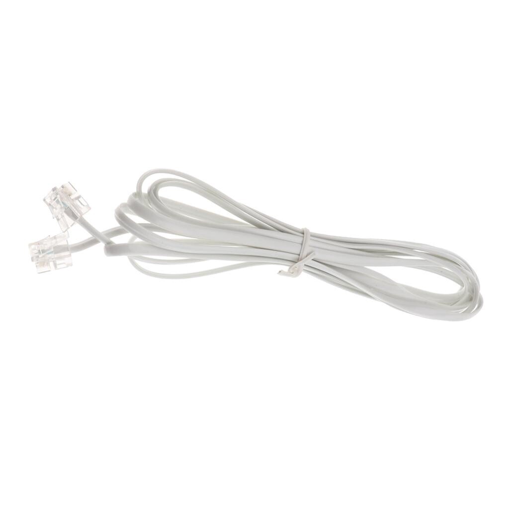 RJ11 Male To RJ11 Male Telephone Network Cable