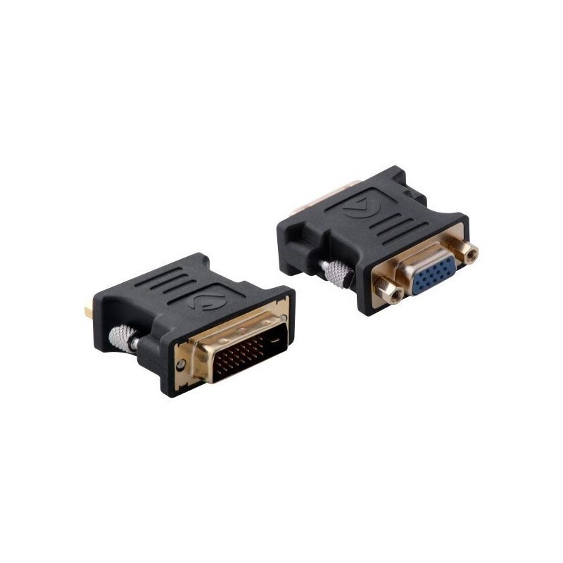 Volkano Image series  DVI 24+5 to VGA socket adaptor