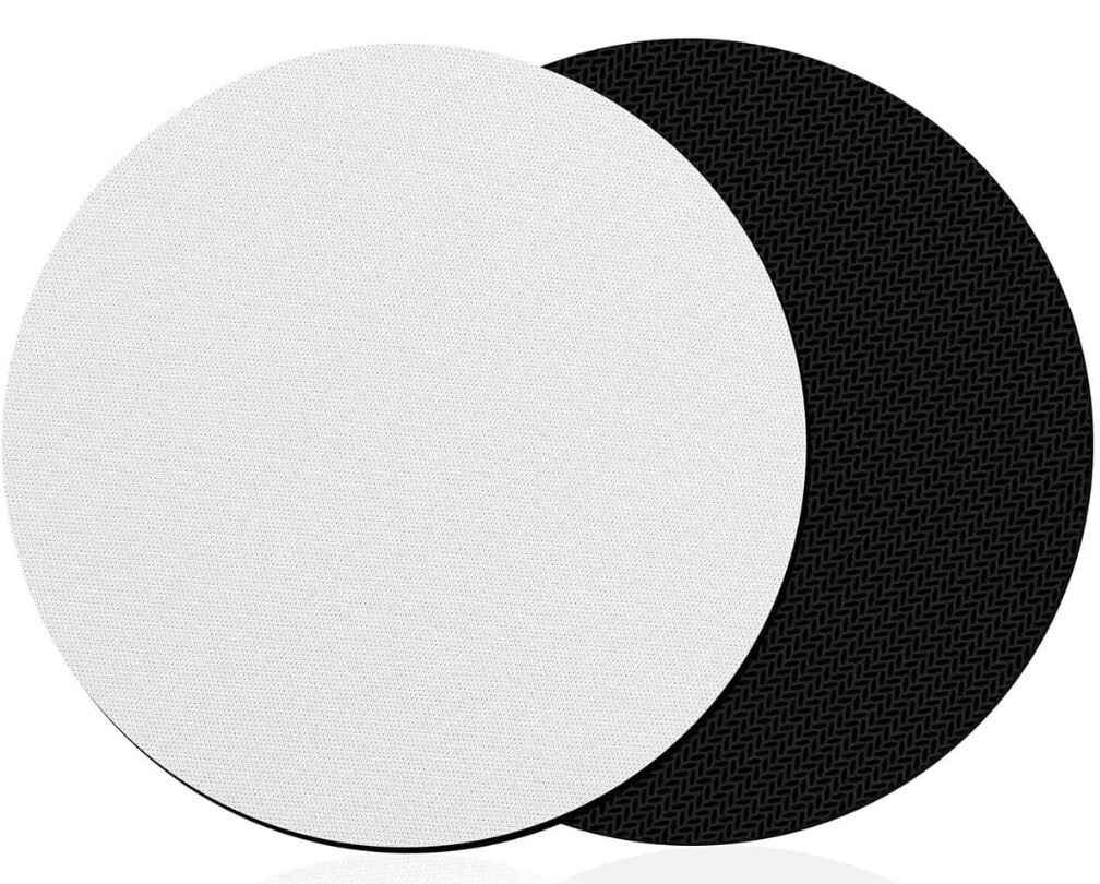 Coaster Rubber Round  - 10cmx10cm