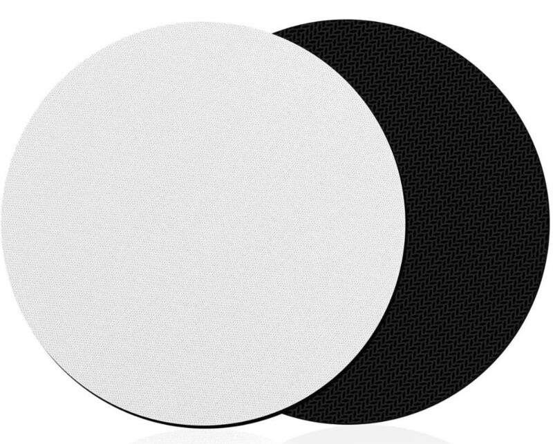 Coaster Rubber Round  - 10cmx10cm