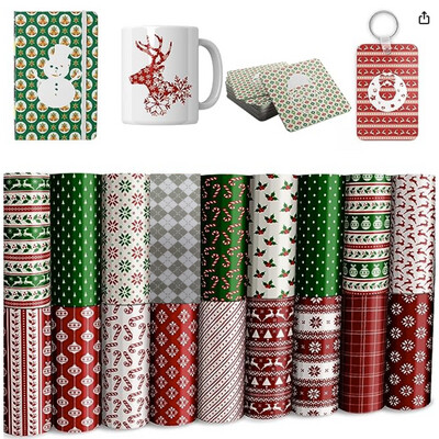 Christmas Infusible Ink Sheets (1 Piece)